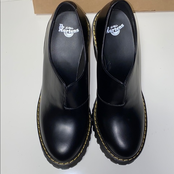 RARE AUTH NIB DR. MARTENS CORDELIA PLATFORM BOOTIE - Picture 9 of 11